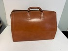 Vintage Doctor Physician House Call Medical Bag Large Brown Leather Pre-1950 s 