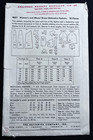 1940s Vintage Butterick 4651 Sewing Pattern Classic Post Wwii Day Dress Chic 36b