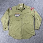 Vintage Boy Scout Shirt Wag-o-shag Lodge 230 Potawatomi Council Rome Wisconsin