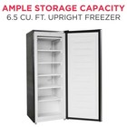 Frigidaire Platinum Silver 6 5 Cu  Ft  Upright Freezer  Efrf698  Free Shipping