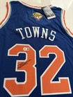          Karl Anthony Towns Hand Signed New York Knicks Jersey Beckett Coa         