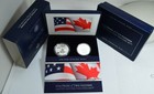 Pride Of Two Nations 2019 Limited Ed  2 Coin Set Am  Eagle Canadian Maple Leaf