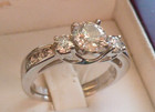 Enhancer Wrap 1 10ct Lab Created Diamond Wedding Ring Set 14k White Gold Finish