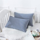 Toddler Travel Pillowcases 2-pack  Cotton Jersey Knit  Soft  Breathable  13 x18 