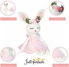 Ballerina Doll Easter Stuffed Animal Bunny Plush Animal Doll  Plush Rabbit Toy B