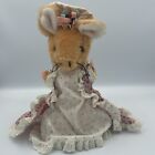 Vintage 10  Beatrix Potter Lady Mouse Plush Eden Toys Stuffed Animal So Cute 