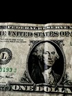 2021  Wet Ink Smeared  Error One Dollar Note  Rare