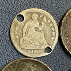 U s Coins Lot - Silver Half Dime   1891 Indian Cent   1909 Cent   Liberty Nickel