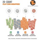 Coin Storage   Sorter Tubes 4 Color     Coded Counters 4   20