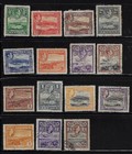 Antigua  1938  To 1951  Some Specials Pieces King   Queen  Used  Ebb081