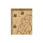 Historic County Map - Kent County Maryland - Martenet 1860 - Vintage Wall Art