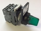 Lot Of 2 Abb Led Illuminated Selector Switch 3-pos Maintained momentary  Green