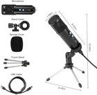 Innootech Pc Usb Condenser Microphone Kit Pro Home Studio Recording Podcast Mic