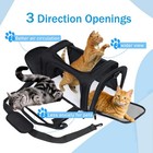 Airline Approved Pet Carrier For Cat  Soft Sided Dog Carrier For Small Dog  Tsa