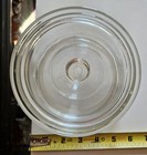 Vintage Hazel Atlas Round Clear Refrigerator Dish With Lid