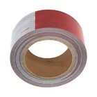 Reflective Tape High Conspicuity Vis Trailer Safety 50  X 2  Red White Dot-c2