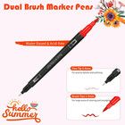 120 Colors Dual Brush Marker Pens  Marker Set  Artist Fine And Brush Tip Markers