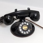 Western Electric Rotary Desk Telephone Antique D1   F1 Handset