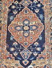 Antique 1890s Persian B  kshaish Rare Rug 4x6 3  Natural Dyes Rare Abrash