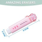 Cute Cat Paw Erasers  Able Pencil Eraser  4pcs  Office   Multicolor