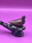 Antique Vintage Cast Metal Figural Pigeon Dove Bird Whistle Flute 1920s 