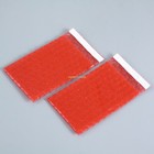 Red Self Sealing Anti Static Bubble Bag  width 2 5  - 6 7   X  length 3  - 8 7  