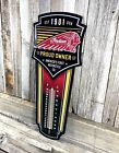 Indian Motorcycle Proud Owner Thermometer 17  Metal Aluminum Sign Garage Bar New