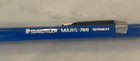 Vintage New Staedtler Mars 788 Clutch Pencil Blue Barrel