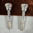 F e  Olds Recording Trumpet Original Case And 2 Vincent Bach Mouthpieces 1970   s
