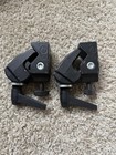 Manfrotto 035 Super Clamp Set  Lot Of 2 Black Adjustable Clamp Mounts
