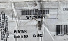 W10283681 Oem Whirlpool Dishwasher Heating Element Oem Genuine