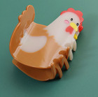 Little Cute Rooster Hair Claw Clip Aceate Hair Accessories For Girls Kids