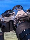 Vintage Working Canon Ae-1 Program 35mm Camera Lot