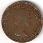 1953 Great Britain Circulated Half Penny Elizabeth Ii   The Golden Hind Coin 