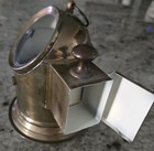 Ship s Compass Desk Replica Brass