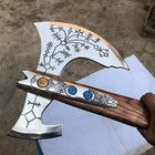 God Of War Axe  Medieval God Of War Kratos Axe  Viking Axe  Celtic Axe  Gift