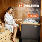 Uimoso Sauna Heater Stove 9kw Wet   Dry Stailess Steel W  External Controller