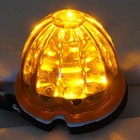 Legendary 3-1 2 Inch Watermelon Light  Stud Mount - Amber Led   Amber Glass Lens