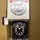 Black Kitty Cat Clock  3 4 Size  12 75   Made In Usa Kit-cat Klock