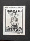  rocky Iii   1982  Mgm ua Pressbook 20 Pages Uncut   Ad Slicks - Stallone Mr  T