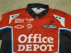 Tony Stewart Signed 2011 Champion Pit Crew Shirt Race Used Mobil 1 Office Depot