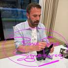 Ben Affleck Signed Batman Dc Mask Authentic Autograph Proof Beckett Witness