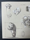 Movie Original Concept Storyboard Signed Art By Jeff Julian