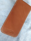 Galen Leather 3 Slots Pen Pouch case