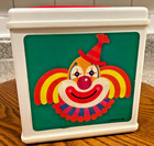 Vintage  Mattel Jack In The Box Clown 1987 Music Pop Goes Weasel Works