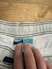 Norty Men   s Large Cargo Swim Trunks Shorts Gray 
