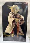 Nib Star Wars Jedi Training Legendary Yoda 16  Lightsaber   Cane Spin Master