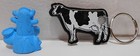 Southeast Dairy Milk Cow Vinyl Keychain   Eraser