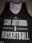 San Antonio Silver Stars  7 Wnba Adidas Basketball Practice Jersey Lg 