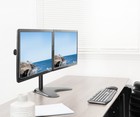 Vivo Dual Monitor Free-standing Mount For Computer Screens Up To 30 